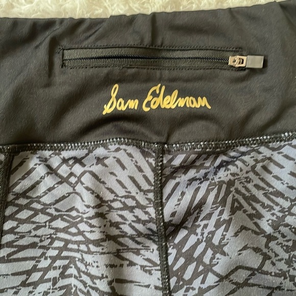 Sam Edelman gray and black capri leggings - Picture 9 of 13